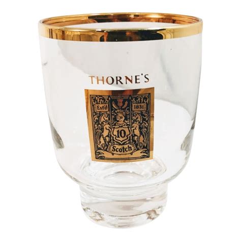 Vintage Thorne Scotch Lowball Glasses Set 8 Chairish