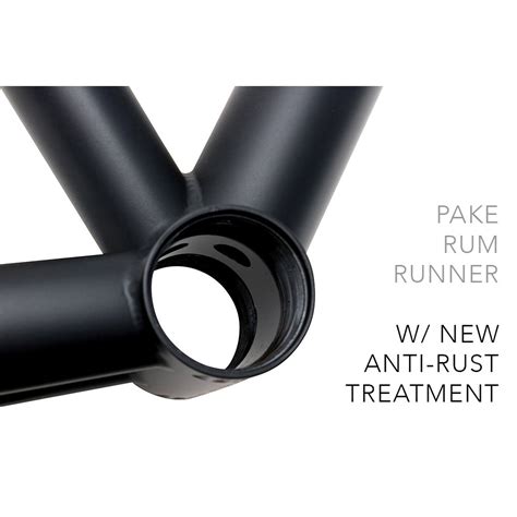 Pake Rum Runner Track Frame 55cm Black Modern Bike