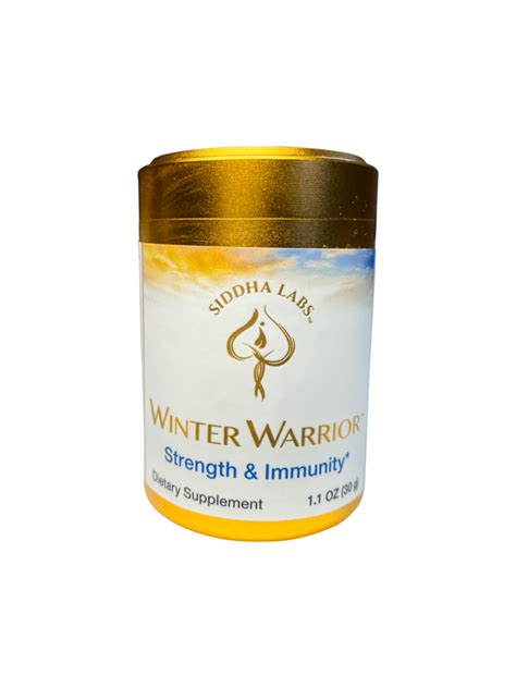 Winter Warrior Immunity Blend Lakshmi Rising Yoga And Wellness