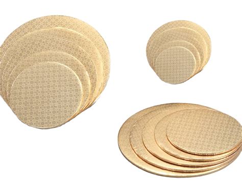 6″gold Scalloped Cake Boards