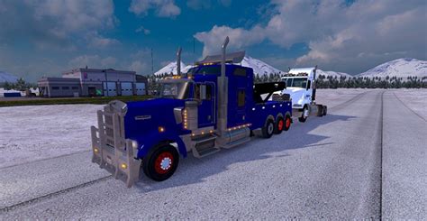 Kenworth W900 Wrecker V 12 Truck Ats Mod American Truck Simulator Mod