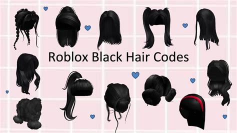 Bloxburg Black Hair Codes Youtube