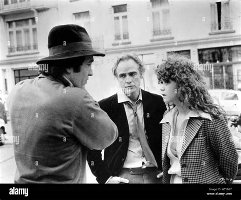 Last Tango In Paris From Left Director Bernardo Bertolucci Marlon