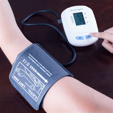 Bluestone Digital Upper Arm Blood Pressure Monitor Lcd Display