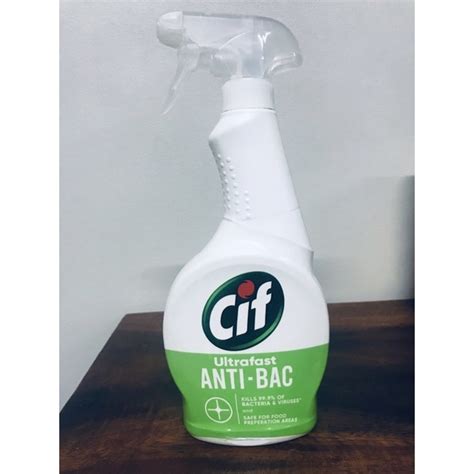 Cif Ultrafast Multi Purpose Anti Bac Spray 450ml Shopee Philippines