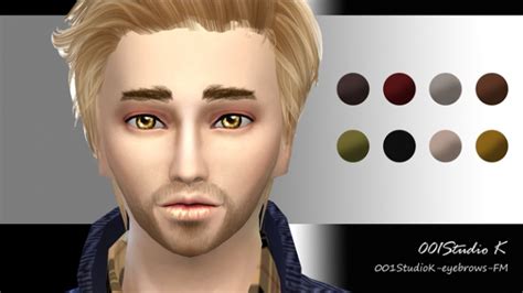 Sims 4 Male Eyebrows Pack