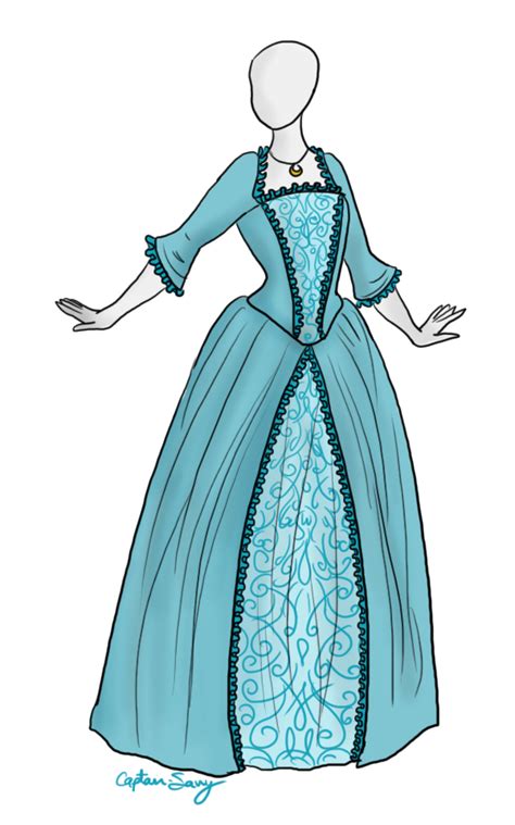 18th Century Dress Adoptable Sold By Captain Savvy On Deviantart