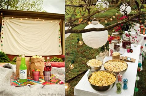 Outdoor Movie Party Divine Party Concepts