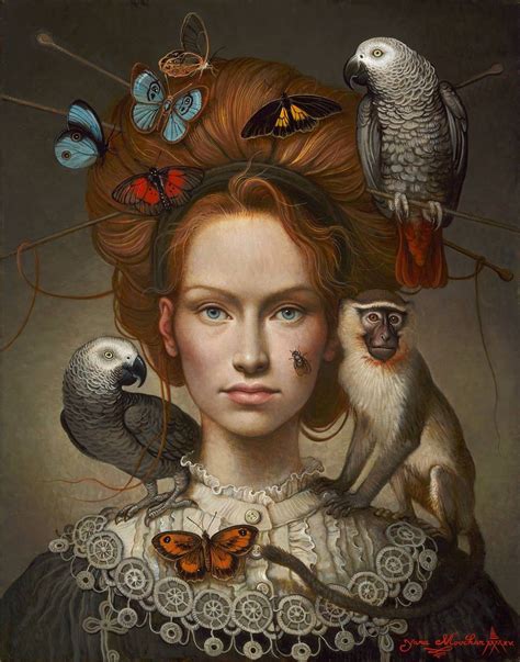 Yana Movchan 1971 Magic Realism Painter Surreal Art Portrait Art