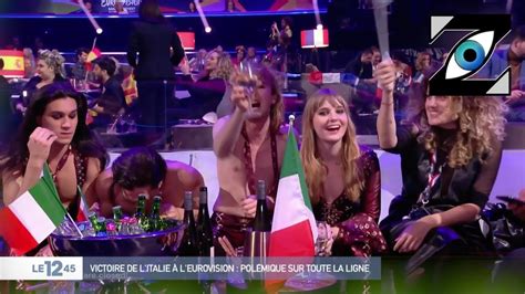 Zap Télé Polémique Autour De La Victoire Italienne à Leurovision