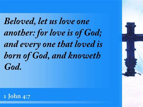 0514 1 John 47 Love One Another For Love Powerpoint Church Sermon