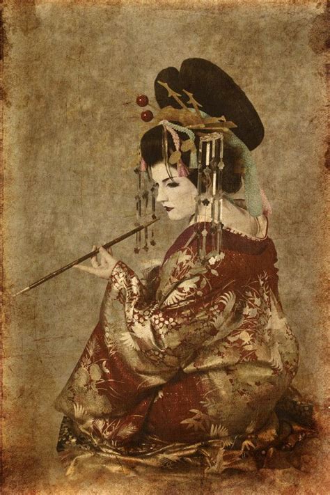 Pin By Ariel Thilly On Like A Geisha Illustrations Female Dragon