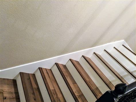 Custom Stair Skirt Created By Thomas Lease Stairs Skirting Finishing