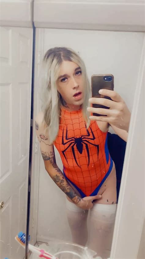 sidermqn cosplay babe spidergirl shemale porn 77 xhamster