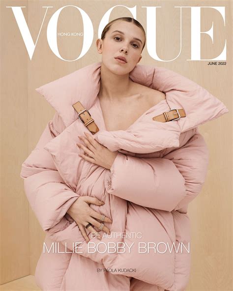 Millie Bobby Brown Stars In Vogue Hong Kong June 2022 Issue Millie