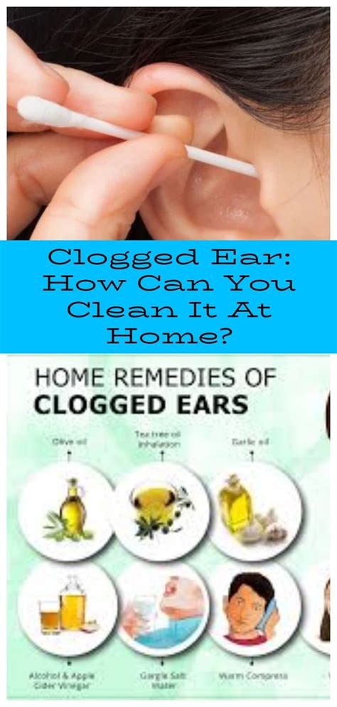 Clogged Ear: How Can You Clean It At Home? | Cheap diet ...