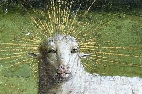 Lamb Of God Restored In Worlds First Oil Painting And Its