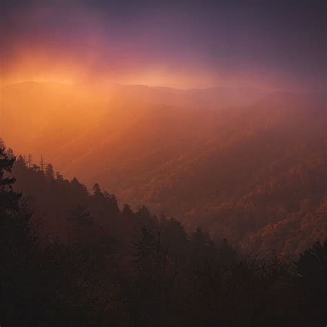 Dawn Overy Smoky Mountains 4k Ipad Wallpapers Free Download
