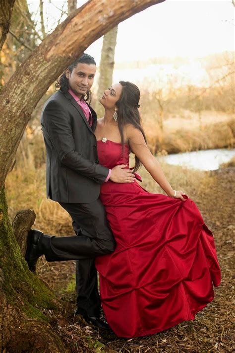 Pre Wedding Shoots Indian Couple In Love Girl In Red Gown Couple