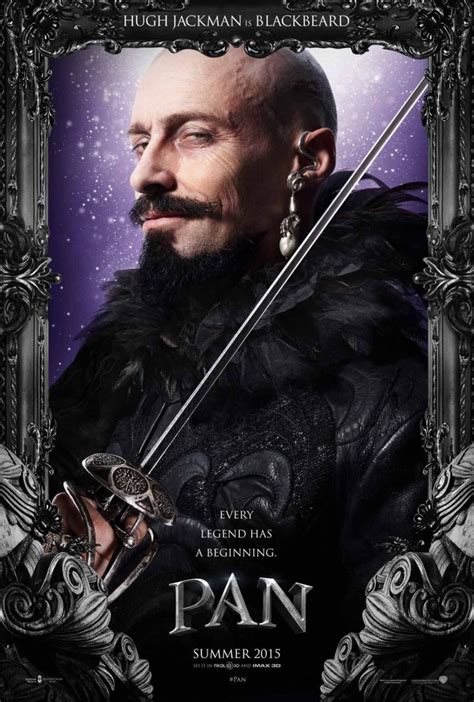 Pan Hugh Jackman Looks Menacing As Blackbeard In Peter Pan Origin Film