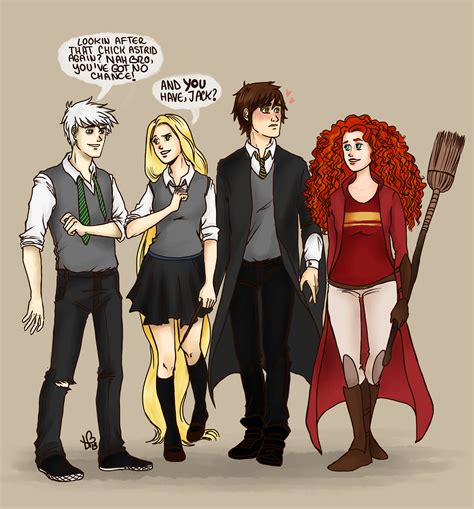 The Big Four Disney Hogwarts