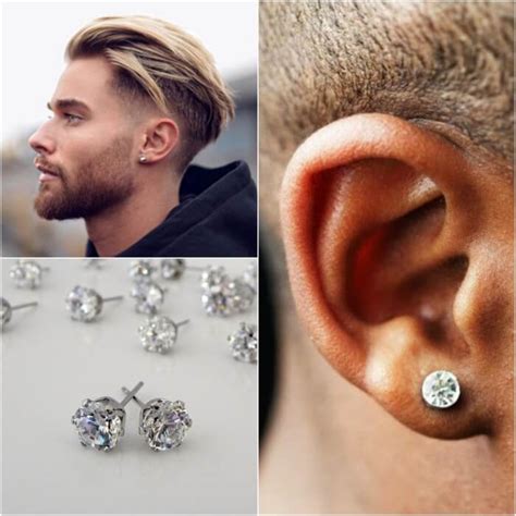 Best Mens Ear Piercing Ideas Where To Buy Mens Earrings