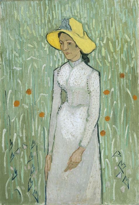 Girl In White Vincent Van Gogh Artwork On Useum