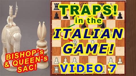 Both sides develop their pieces logically and begin attacks on the opposing kings. BISHOP's & QUEEN SAC! ♕ in the ITALIAN GAME! ♔ Opening ...