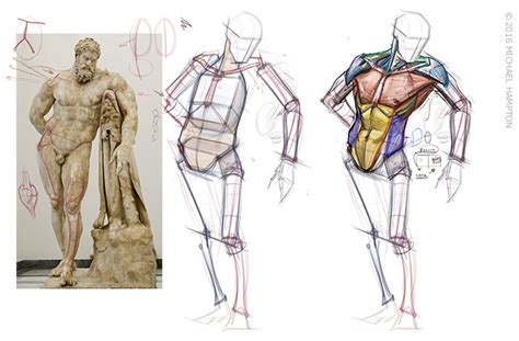 Simplified block forms, and fully detailed anatomy. AnatomyTools.com - Instructor Bio: Michael Hampton