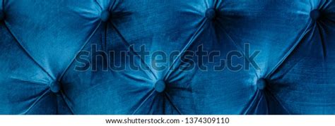 Velvet Couch Background Texture Sunken Buttons Stock Photo 1374309110