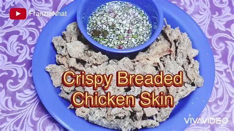 Crispy Breaded Chicken Skin Youtube