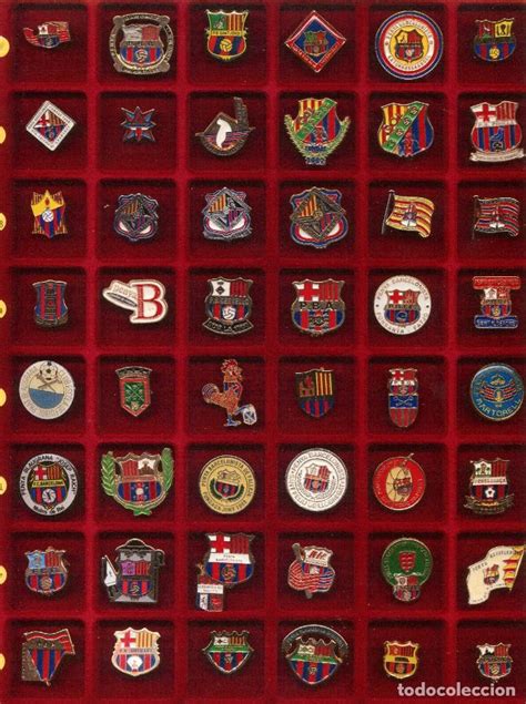 Colección De 2196 Pins Del Futbol Club Barcelon Comprar Pins De