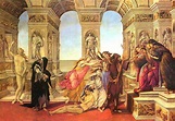 La calumnia de Apeles, Boticelli | La guía de Historia del Arte