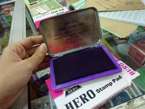 Jual Stamp Pad Hero Bak Stempel Di Lapak Mei Shop Online Grosir Atk