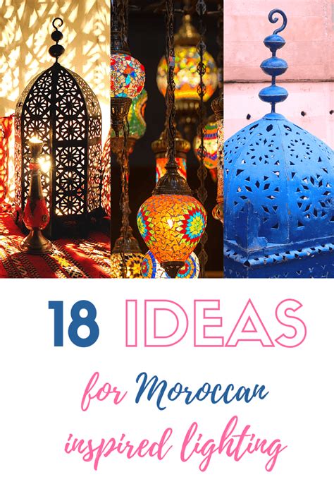 Get The Look Moroccan Lamps And Lighting Marocmama