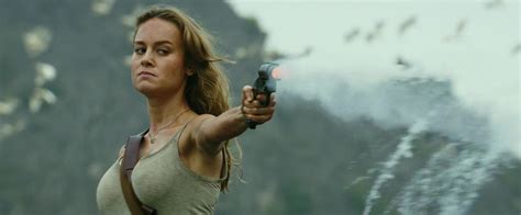 Naked Brie Larson In Kong Skull Island
