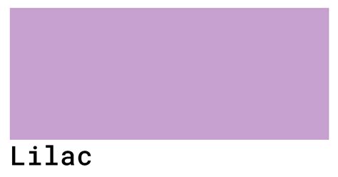 Lilac Color Codes