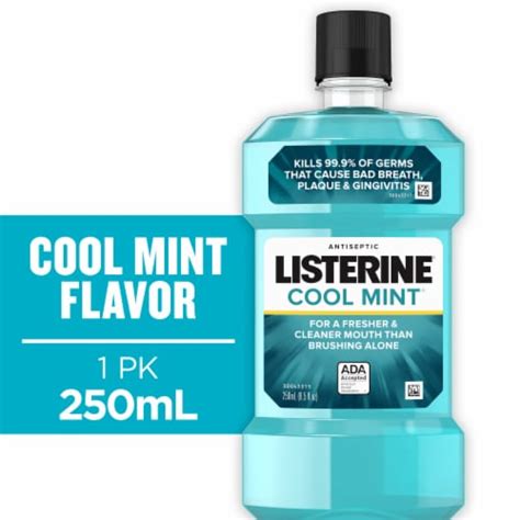listerine cool mint antiseptic mouthwash 250 ml mariano s