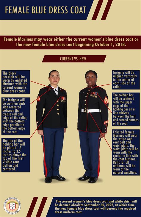 Usmc Female Enlisted Blue Dress Uniform A And B Ubicaciondepersonas