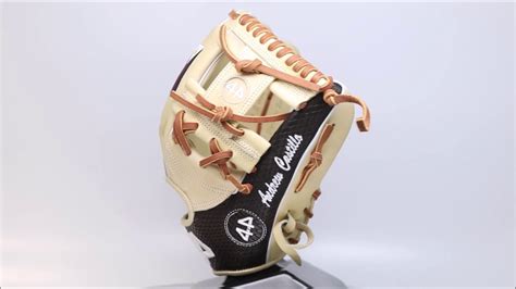 44 Pro Custom Baseball Glove Signature Series Black Snakeskin Blonde
