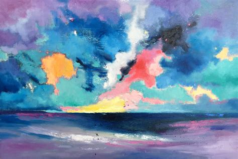 Cloudy Sky 225 Oil Painting By Jinsheng You