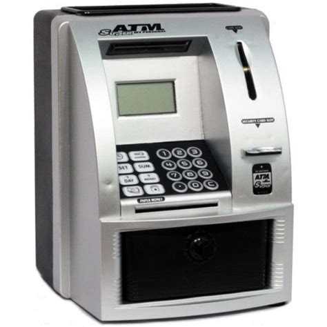 Kids Electronic Savings Atm My Personal Atm Money Coin Bank Machine
