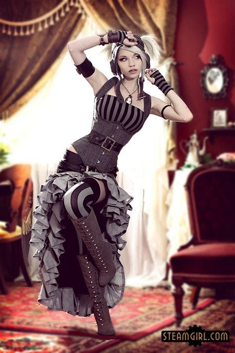 steampunk and neo victorian erotic photography by kato rin tour rin tour