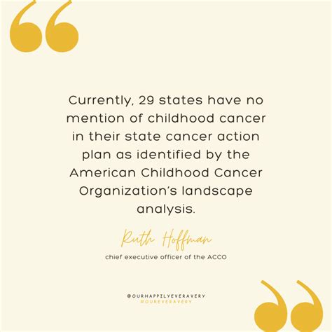 Childhood Cancer Awareness Month Facts And Stats Our Happily Ever Avery