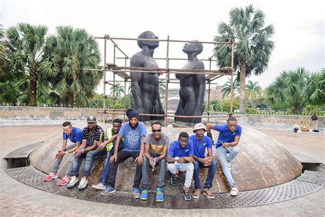 emancipation park statue gets a facelift social jamaica gleaner