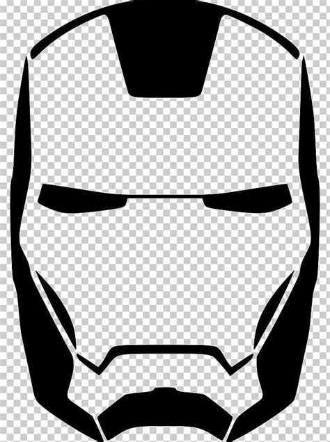 Iron Man Stencil Star Lord Carving Pumpkin Png Clipart Art Black