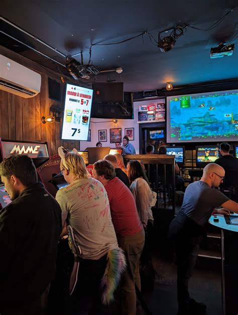 Arcade Mtl Bar In Montreal Quebec
