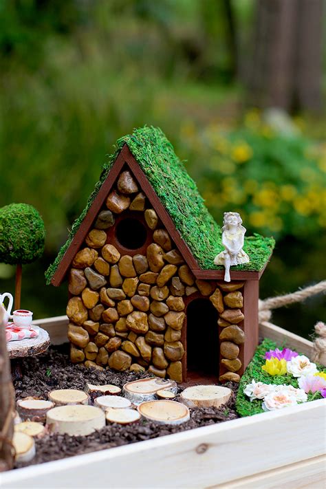 Diy Fairy Garden And Fairy House Tutorial Sew Much Ado