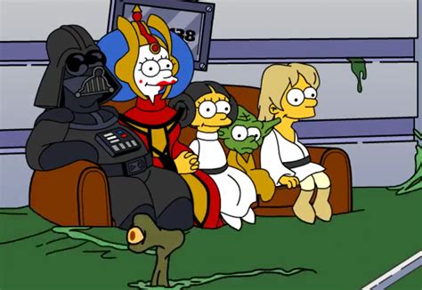 Couch Gag De Los Simpson Al Estilo Star Wars Los Simpson Los