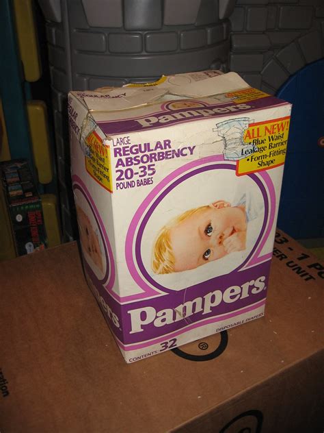Pampers Purple Box 320001 Another One Of The Rescued Boxe Flickr